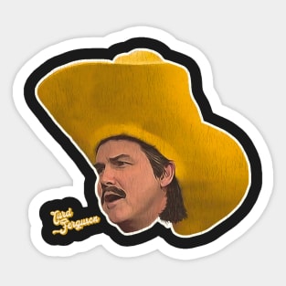 Big Head Turd Ferguson // Retro SNL Celebrity Jeopardy Sticker